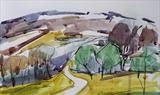 Sunday Walk by Sarah Warley-Cummings, Painting