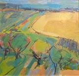 Top Field by Sarah Warley-Cummings, Painting